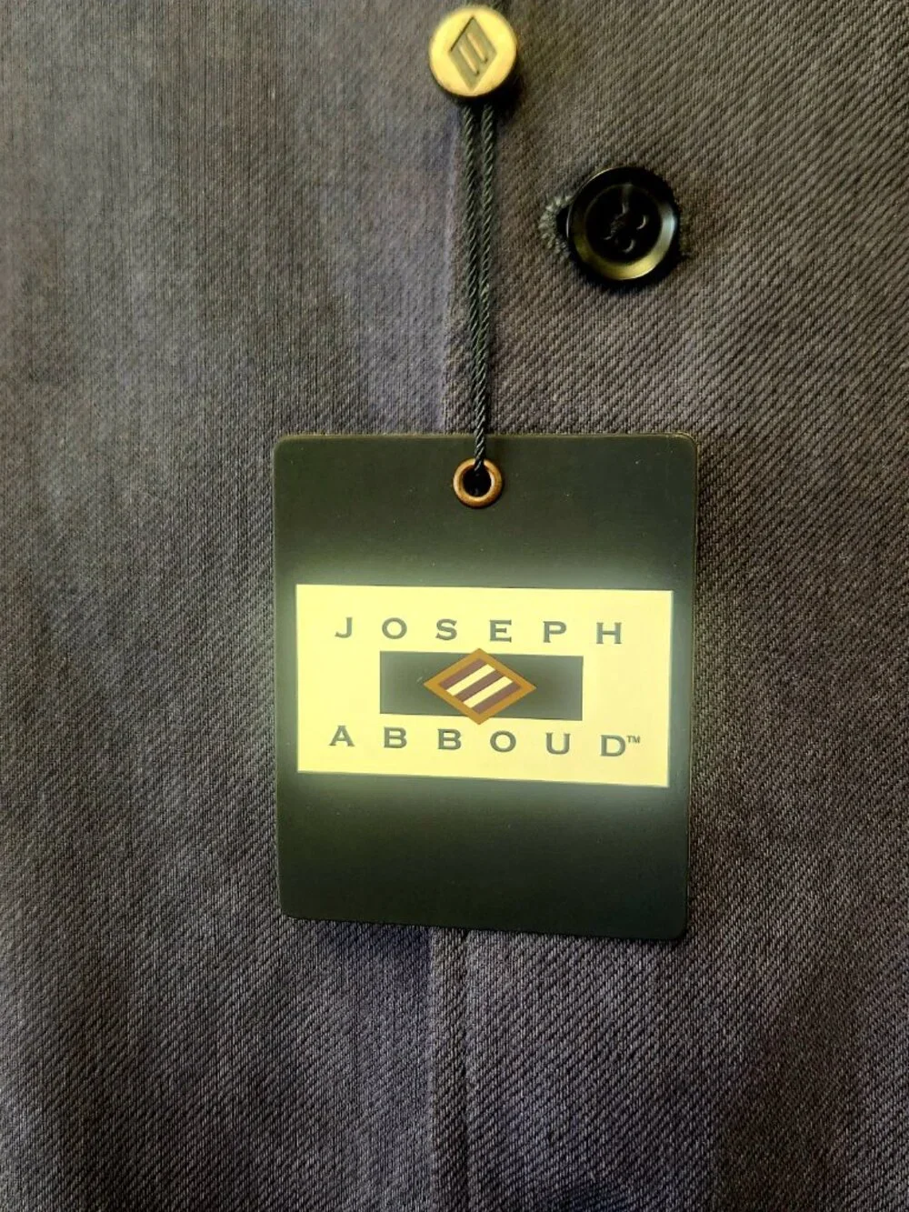 Joseph Abboud vest 3XL men's slate blue business NWT
